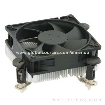 CPU Cooler for Intel 1,156-pin Processors, Heat-sink with Fan